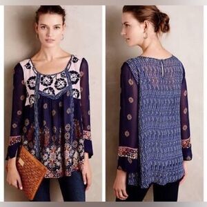 Anthropologie Floreat Rhiannon Top - XS